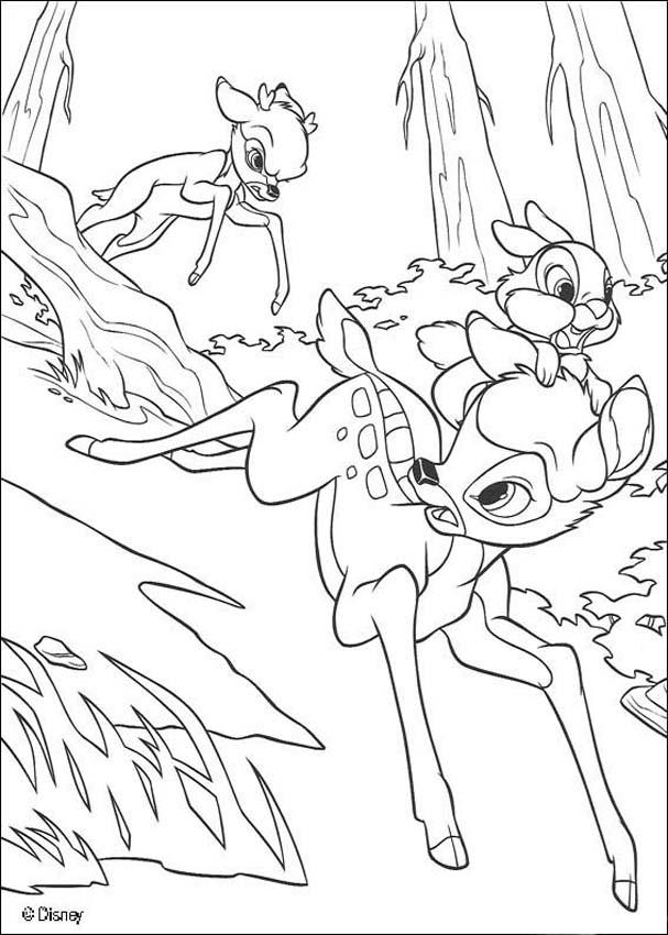 Ahiva Pequenautas Plantillas Para Colorear Disney Bambi