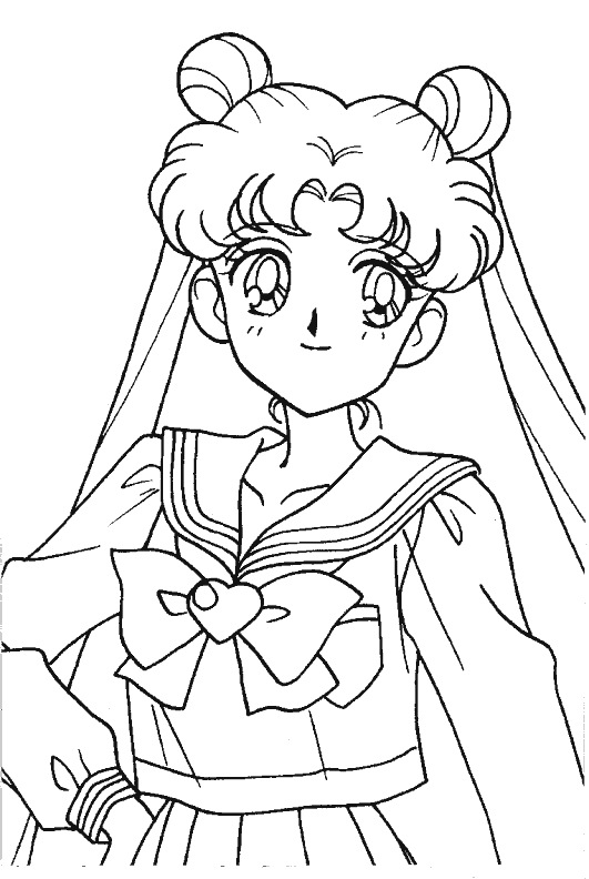 AhiVa PequeNautas Plantillas Para Colorear Personajes Sailor Moon