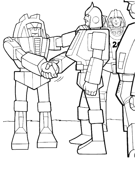 Dibujos para colorear de Transformers, Plantillas para colorear de